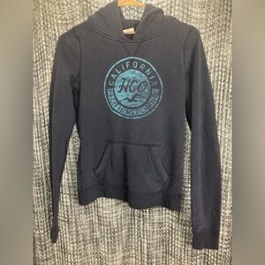 Hollister Navy Blue Women's Hoodie